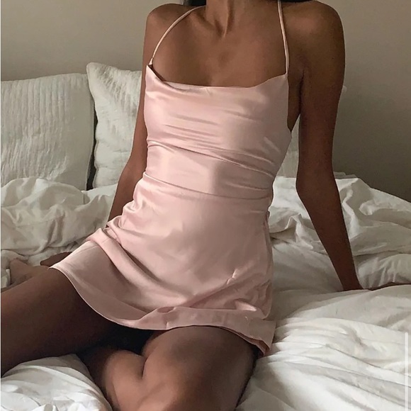 PINK MINI DRESS SIZE 4 - Picture 1 of 1